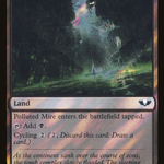Polluted Mire (40K-288★) - Warhammer 40,000 Commander Foil
