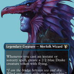Talrand, Sky Summoner (CMM-673) - Commander Masters (Borderless)