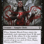 Malakir Blood-Priest (CLB-760) - Commander Legends: Battle for Baldur's Gate