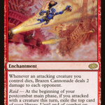 Brazen Cannonade (J22-031) - Jumpstart 2022