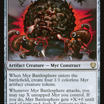 Myr Battlesphere (ONC-138) - Phyrexia: All Will Be One Commander