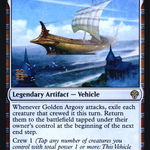 Golden Argosy (PRE-230) - Dominaria United Promos Foil