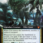 Uro, Titan of Nature's Wrath (THB-343) - Theros Beyond Death: (Extended Art)