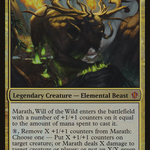Marath, Will of the Wild (OVER-198) - Commander 2013 Oversized Foil