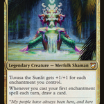 Tuvasa the Sunlit (C18-047) - Commander 2018 Foil