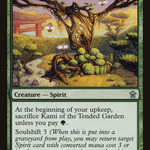Kami of the Tended Garden (SOK-134) - Saviors of Kamigawa