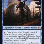 Jace, Vryn's Prodigy // Jace, Telepath Unbound (LIST-ORI-60) - The List: (originpwdfc)