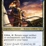 Hanna, Ship's Navigator (NEC-139) - Neon Dynasty Commander