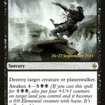 Ruinous Path (PRE-123S) - Battle for Zendikar Promos Foil