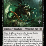 Karumonix, the Rat King (PPONE-098) - Phyrexia: All Will Be One Promos