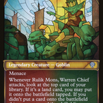 Rulik Mons, Warren Chief (DMU-316) - Dominaria United: (Showcase)