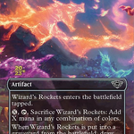 Wizard's Rockets (PRE-400S) - Tales of Middle-earth Promos (Borderless) Foil