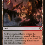 Foreboding Ruins (DMC-211) - Dominaria United Commander
