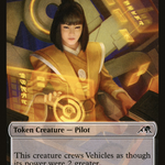 Pilot (NEO-001) - Kamigawa: Neon Dynasty Tokens