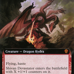 Shivan Devastator (DMU-410) - Dominaria United: (Extended Art)