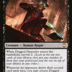 Dogged Detective (PPSNC-035) - New Capenna Commander Promos Foil
