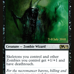 Death Baron (PRE-90S) - Core Set 2019 Promos Foil