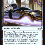 Mysterious Limousine (PRE-22S) - Streets of New Capenna Promos Foil
