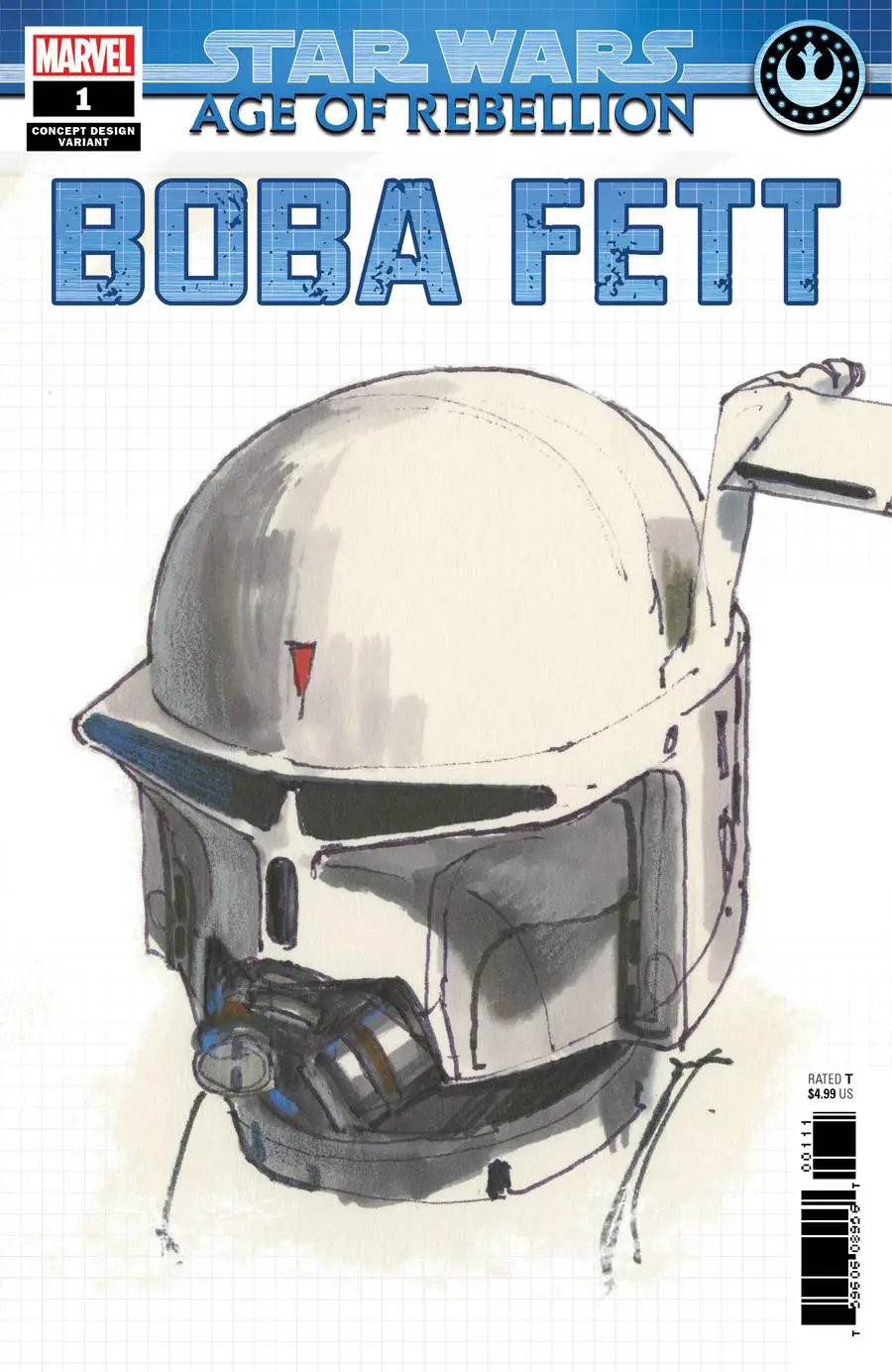 STAR WARS AGE OF REBELLION BOBA FETT #1 CONCEPT VAR 5/8/2019 by Unknown Comic Books