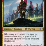 General Marhault Elsdragon (DMC-031) - Dominaria United Commander
