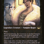 Evelyn, the Covetous (SNC-371) - Streets of New Capenna: (Showcase) Foil