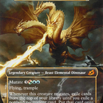 Illuna, Apex of Wishes (IKO-379) - Ikoria: Lair of Behemoths / Ghidorah, King of the Cosmos (Borderless)
