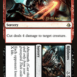 Cut // Ribbons (PRE-223S) - Amonkhet Promos Foil