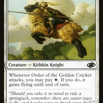 Order of the Golden Cricket (J22-223) - Jumpstart 2022