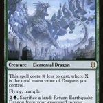 Earthquake Dragon (CLB-228) - Commander Legends: Battle for Baldur's Gate