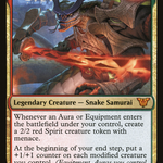 Chishiro, the Shattered Blade (NEC-001) - Neon Dynasty Commander