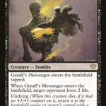 Geralf's Messenger (DKA-063) - Dark Ascension