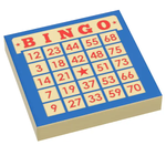 Bingo Custom Printed 2x2 Tile made using LEGO part by B3 Customs