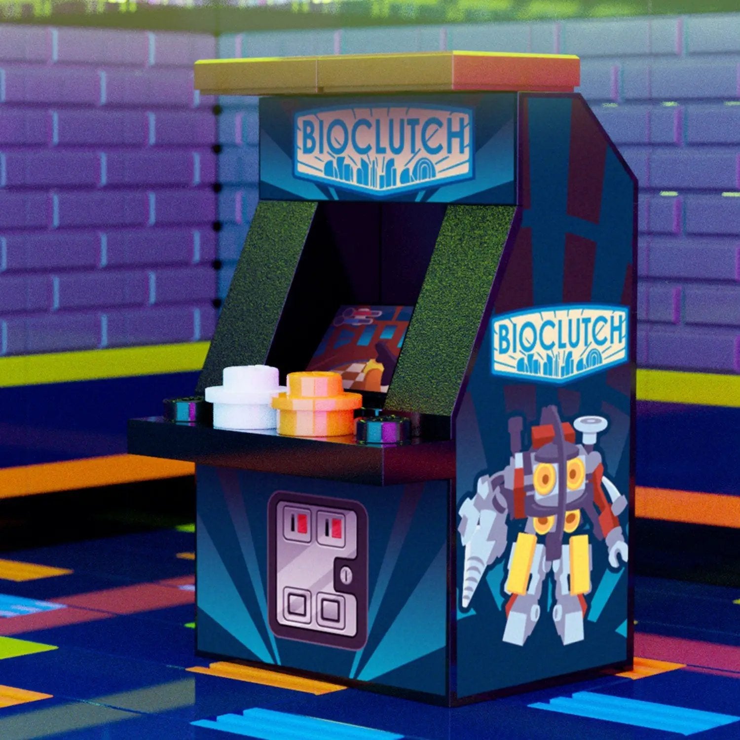 BioClutch Classic Arcade Machine by B3 Customs
