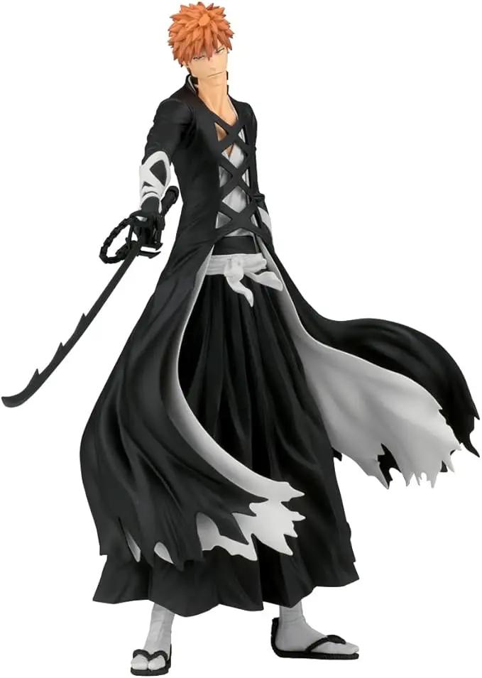 Bleach Ichigo Kurosaki Maximatic figure by Banpresto, detailed anime character collectible from the Bleach series.