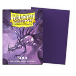 Flat image of a standard size Soul Matte Dual Sleeves box from THE MIGHTY HOBBY SHOP, showing the packaging design.