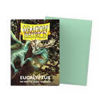 Matte dual sleeves for standard-sized trading cards, brand THE MIGHTY HOBBY SHOP, shown in a flat box with protective design.