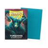 Box of turquoise Players' Choice matte sleeves in standard size by THE MIGHTY HOBBY SHOP, shown flat in the image.