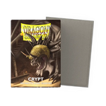 Matte Crypt dual sleeves in standard size for trading cards, featuring a sleek design and secure fit.