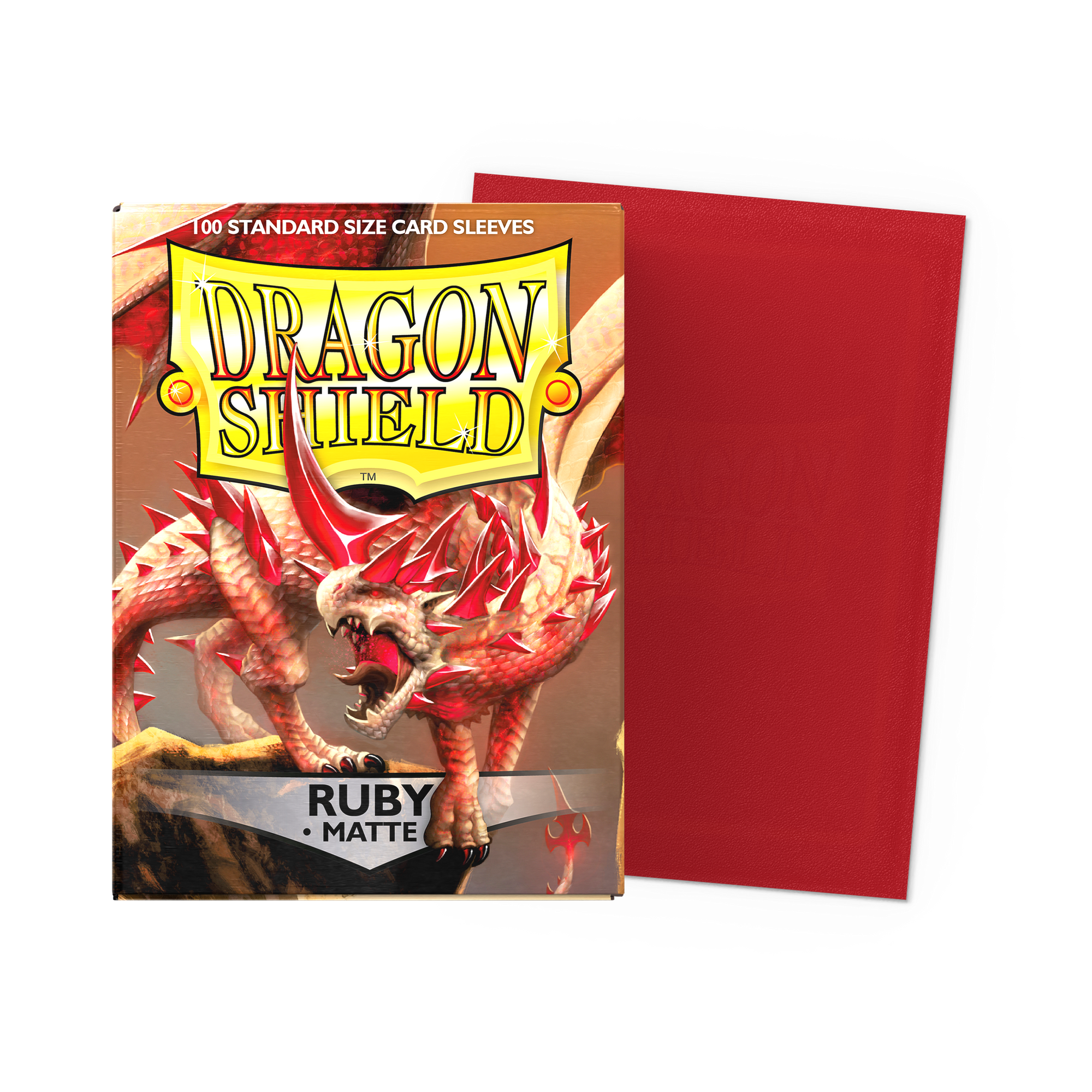 Ruby - Matte Sleeves - Standard Size by THE MIGHTY HOBBY SHOP