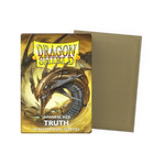 Flat image of Truth Matte Dual Sleeves in Japanese size, designed for collectible card protection by THE MIGHTY HOBBY SHOP.