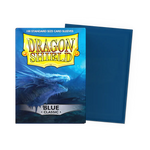 Flat image of a blue classic sleeves box for standard size trading cards from THE MIGHTY HOBBY SHOP.