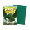 Green classic sleeves for standard card size, flat box with a smooth, transparent plastic exterior by THE MIGHTY HOBBY SHOP