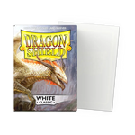 White Classic Sleeves for trading cards, standard size, by THE MIGHTY HOBBY SHOP, shown in a flat box image.
