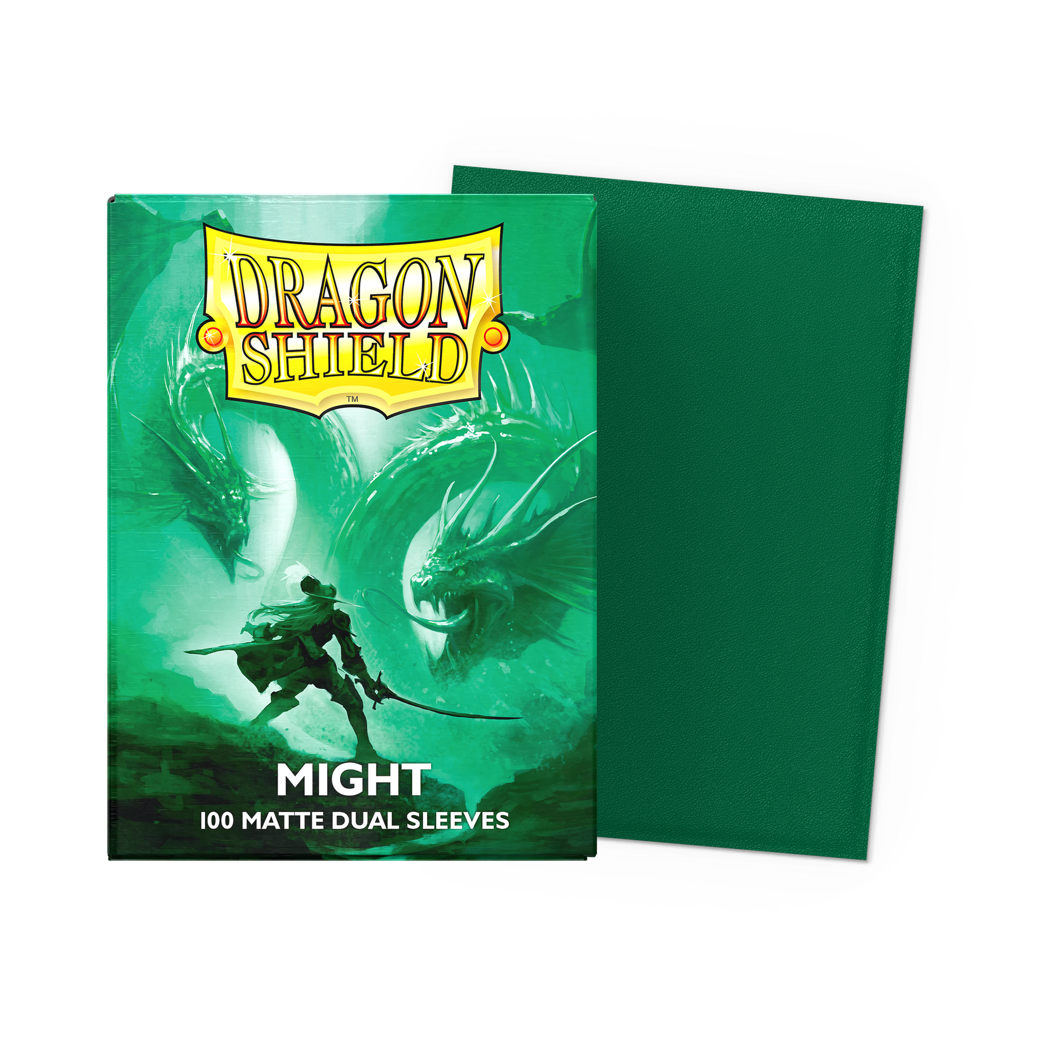 Might - Matte Dual Sleeves - Standard Size by THE MIGHTY HOBBY SHOP
