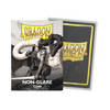 Clear non-glare matte sleeves in standard size with a flat design, ideal for protecting trading cards or collectible cards.