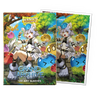 Flat image of Grand Archive Silvie Slime Sovereign matte art sleeves in standard size, featuring colorful illustrated card sleeve artwork.