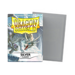 Silver Classic Standard Size Sleeves for trading cards, flat box packaging, by THE MIGHTY HOBBY SHOP