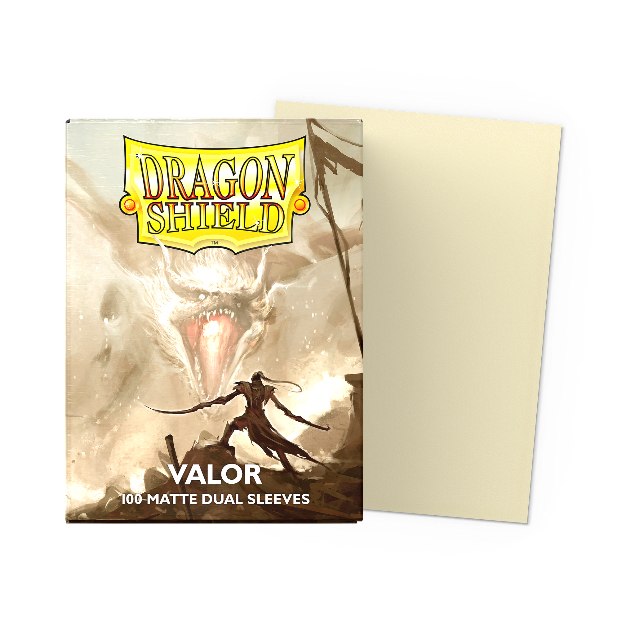 Valor - Matte Dual Sleeves - Standard Size by THE MIGHTY HOBBY SHOP