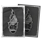 Standard size matte art sleeves for trading cards, 25th anniversary edition by THE MIGHTY HOBBY SHOP, shown in a flat box image.