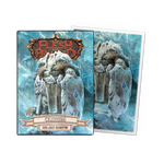 Oldhim matte art sleeves by THE MIGHTY HOBBY SHOP, standard size, featuring detailed artwork on clear card sleeves.
